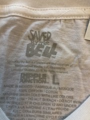 Saved By The Bell – Kelly Kapowski – White Shirt – NWT – Ripple Junction – L