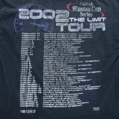 Checkered Flag Sports T-Shirt L Nascar Winston Cup Series 2002 The Limit Tour