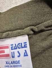 Vintage USMC US Marine Corps Rifle Teams Single Stitch 90s 80s Green