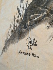 VINTAGE CMJ SPORTS WEAR NATURES VIEW “HUNGRY FOR VENISON THIRSTY FOR BEER” SZ XL