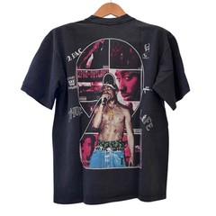 Vintage 2Pac TUPAC Shakur California Love Rap Tee 90s Hip Hop T-Shirt REPRINT L