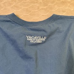 Harley Davidson Embroidered Logo Shirt Sz XXL Vacaville California See Pics