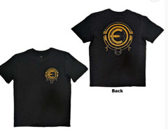 MARVEL COMICS UNISEX T-SHIRT ETERNALS DREAMCATCHER BACK PRINT BLACK SIZE MEDIUM