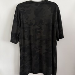 Polo Ralph Lauren Performance XLT Black Camouflage Mesh Short Sleeve T-Shirt EUC
