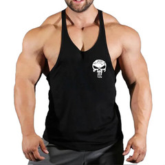 Men’s Workout Tank Tops Gym Muscle Tee Bodybuilding Fitness Sleeveless T Shirts