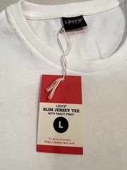 Levi’s Flat Eric T-Shirt M-L Soundz Slim New Tags BNWT Deadstock Rare 41″ Mint