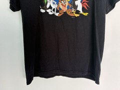 Vintage Warner Bros Hollywood Studio Tour 2006 Looney Tunes Black T Shirt Size L