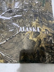 Ace Sportswear Camo T Shirt Men’s Large “Coyote Alaska” Clean Graphics!
