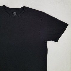 CSG Champs Sports Gear Basic Black Shirt Men’s 2XL Short Sleeve Crewneck Casual