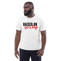Raised on 90s rap 90s hip hop unisex T-Shirt 90’s music hip-hop shirt