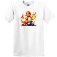 Pokemon Charmander T-Shirt – Adult/Kid Sizes