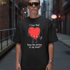 [S-XL] I Love You T-Shirt Romantic Gift For Him Her, Couple Valentine Shirt