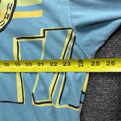 VTG 80’s BODY GLOVE T Shirt Mens M Blue Yellow Single Stitched Surf Art Beach
