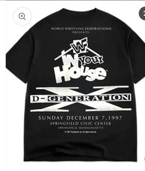 D-GENERATION ON A SHAKA HEAVYWEIGHT GARMET DYED T SHIRT Jumbo Print “MODERN”
