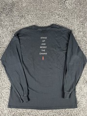 Slipknot 2019 Tour Band Long Sleeve T Shirt Nero Forte Resist The Chains Mens LG
