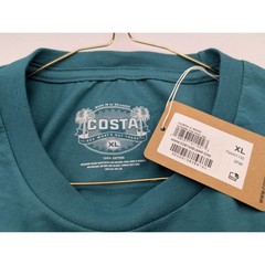 NWT Costa Del Mar C Wave Short-Sleeve T-Shirt in Northern Pike Print size XL