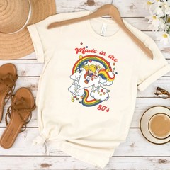 Rainbow Brite 80s Cartoon Tee: Nostalgic Friends Shirt Christmas Gifts S-5XL