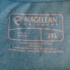Magellan Whataburger Collab 2XL Black Lab Blue T-Shirt Outdoor USA Good Dog !