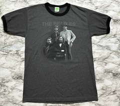 The Beatles 2005 Men’s T Shirt Size L Dark Gray John Paul George Ringo VTG