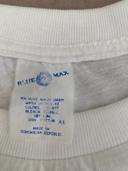 Vintage Wind Surf hand painted art white t-shirt, Blue Max, 100%cotton