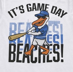 It’s Game Day Beaches Pelican Graphic Tee White Tampa Bay Style T-Shirt Unisex