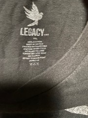 VTG Oakland Raiders Bo Jackson/Howie Long Legacy Double Sided Tee SZ 2XL