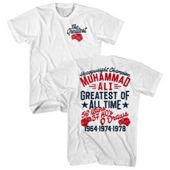 Muhammad Ali Greatest of All Time Men’s T Shirt Boxing Heavyweight Champion Top