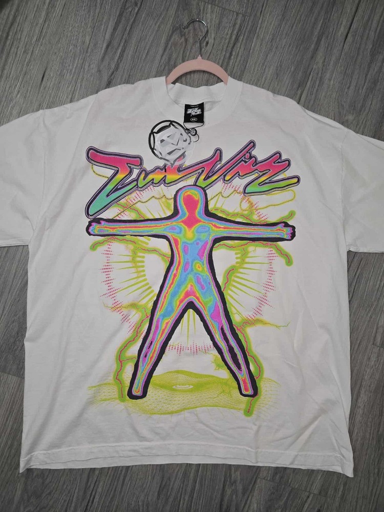 Evil Vice – Radiation – Tee – Mens – White – 2XL – New