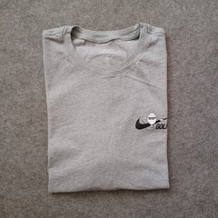 Nike Golf T Shirt Mens XXL Gray Just Tap It In Golf Ball Graphic Short Sleeve