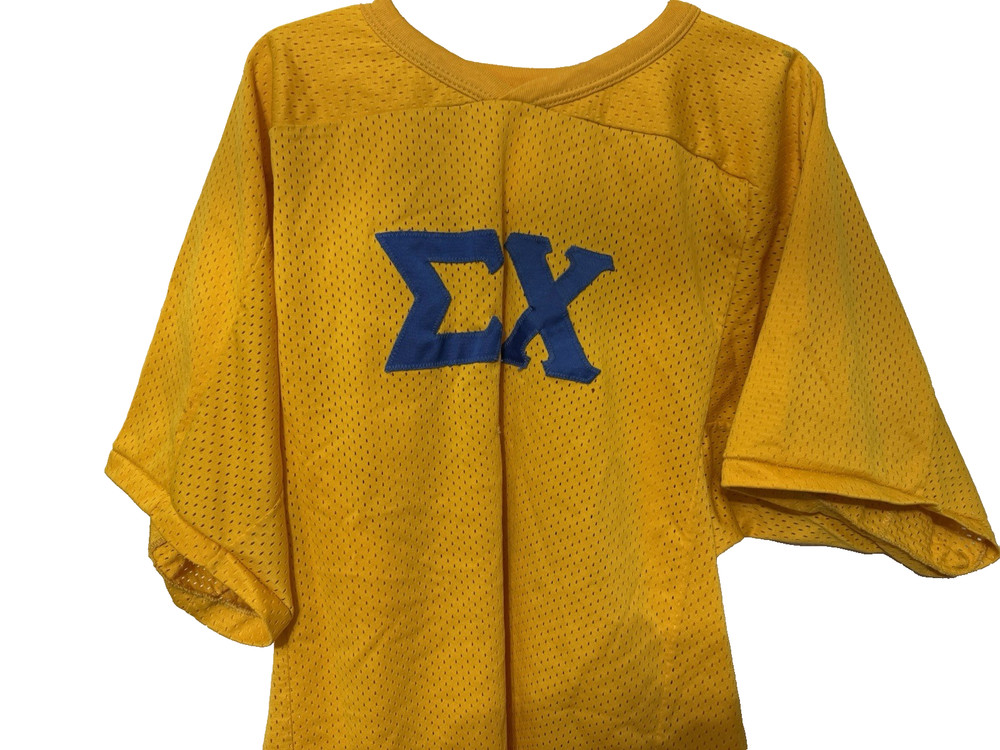60s Athletic Sigma Chi Jersey -NICK2-True Vintage Sz. XL
