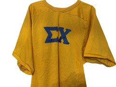 60s Athletic Sigma Chi Jersey -NICK2-True Vintage Sz. XL