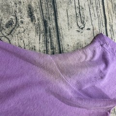 70s Vtg Paper Thin Colorado Tourist T-Shirt Tee Distressed Pikes Peak AOP Purple