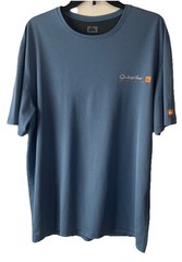 Quiksilver Men’s XL Blue Performance Surf Tee Shirt Loose Fit UPF Rashguard