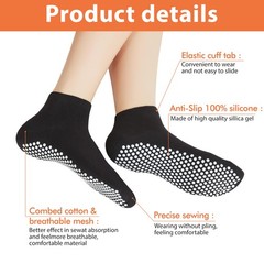 Grip Socks for Women Men- Non Slip Grippy Sticky Anti Skid Slipper Sock for …