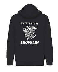 Shovelhead Harley Davidson T-shirt Chopper Everyday im SHOVELIN OG Vintage Style
