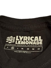 Lyrical Lemonade Deathrace for Love TOUR Juice Wrld T Shirt Size Medium