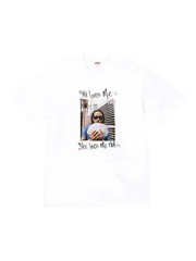 Supreme Max B Tee White SS25 Size Large