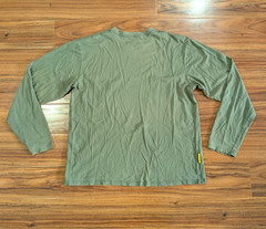 Vintage Nike Team Lance Armstrong Live Strong Long Sleeve Green T Shirt Size XL