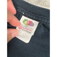 Fruit of the Loom T-Shirt Mens L Navy Rules For Dating My Daughter Graphic Tee