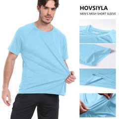 HovSiyla 5 Pack Running Shirts Men Sport Tops Dry Fit Gym Wicking Athletic T …