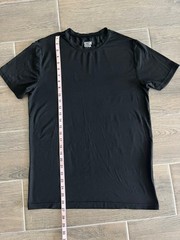 32 Degrees Cool Black Short Sleeve Athletic T Shirt Lightweight Mens Medium