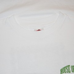 Vtg 90’s HOUSE OF BLUES New Orleans French Quarter XL White T Shirt Latin Drums