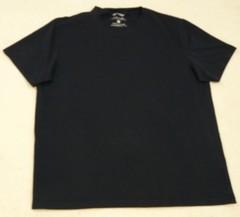 Porter & Ash T Shirt Mens Large Black Performance Tee Stretch Luxury Crew Casual