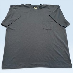 Fieldmaster Shirt Mens 2XL Blue Pocket Blank Tee T-Shirt Crewneck Made USA
