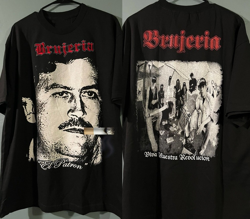 Christmas gift Brujeria Reprinted Cotton Unisex All Size T-Shirt 23D1217