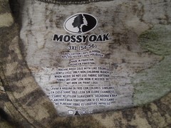 Mens Moasy Oak Country Roots Camo T Shirt Long Sleeve Hunting Outdoor Size 3XL