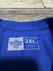 The Marathon Clothing Crenshaw T-Shirt Men’s 3XL Blue Red Logo Nipsey Hussle