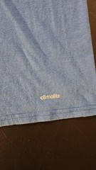 Adidas Climalite Short Sleeve Graphic T-Shirt Mens L Blue Big Logo 2015