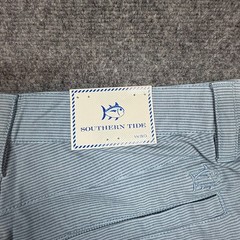 NWT Southern Tide Tide to Trail Men’s 30 Gulf Blue Striped Shorts $89.50