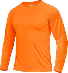 Men’s Rash Guard Swim Shirt UPF 50+ Long Sleeve Quick Dry Lightweight
